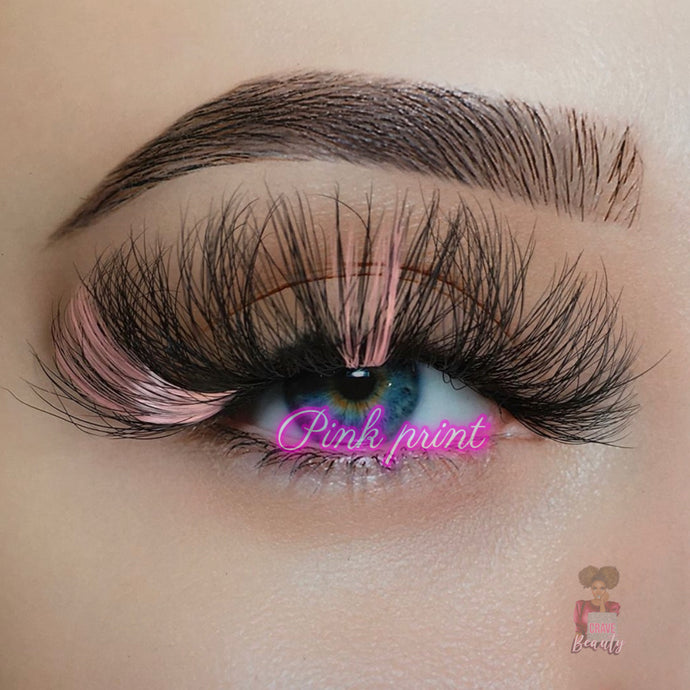 Pink Print Lash